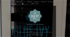 Desktop Screenshot of blueivyflowers.com